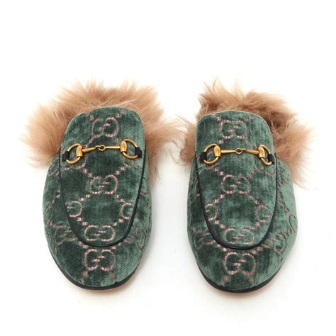 gucci princetown green